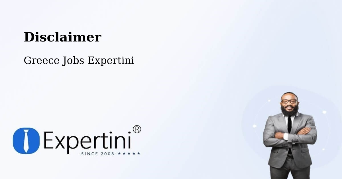 Disclaimer – Mýki - Greece Jobs Expertini