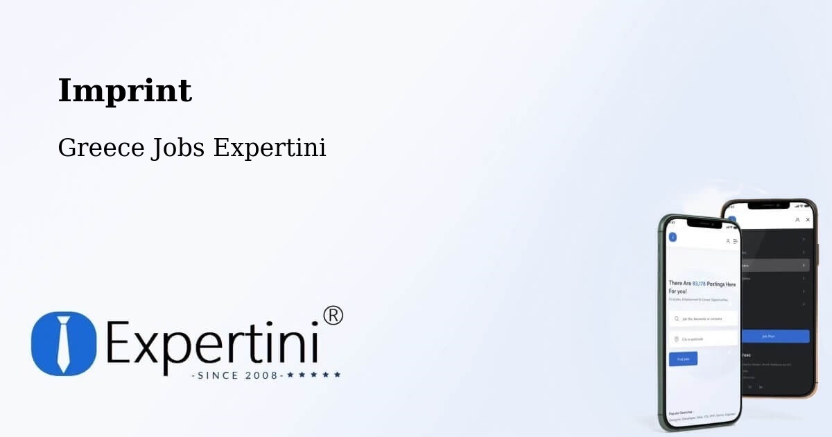 Imprint – Mýki - Greece Jobs Expertini